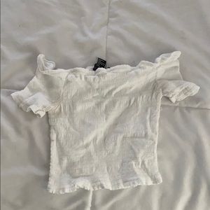 Forever 21 off the shoulder Crop Top